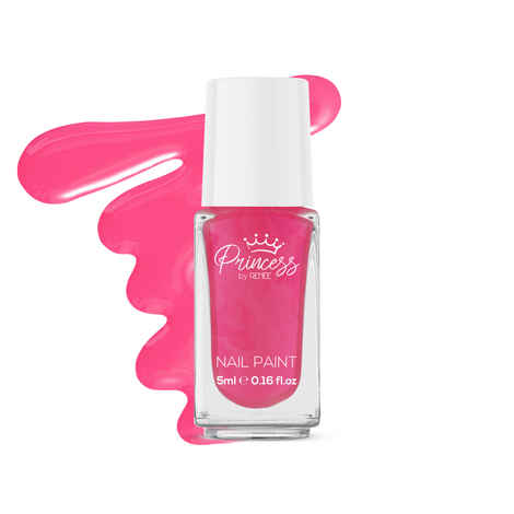 Buy Princess By RENEE Bubbles Nail Paint Pink Puzzle 5 ml, Nail Paint for Pre-teens Girls, Water-based Crafted in Japan Alcohol-free, Soap-washable Gentle Formula For Young Girls, Cruelty-free & Vegan - Purplle