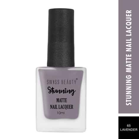 Buy Swiss Beauty Stunning Nail Polish - 65 - Purplle