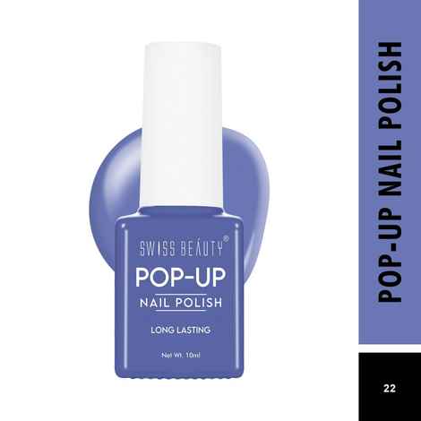 Buy Swiss Beauty POP UP Nail Polish-22 - Purplle