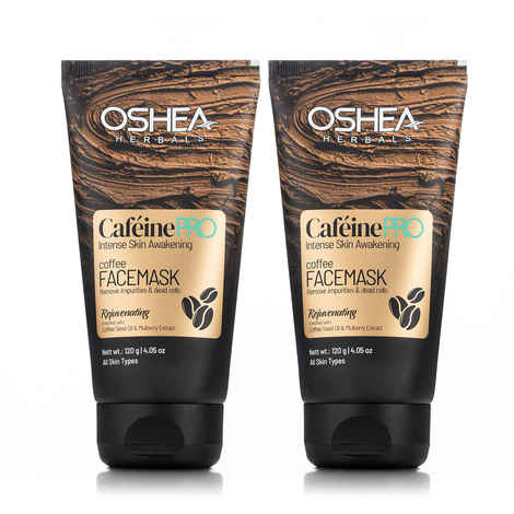 Buy OSHEA HERBALS Cafeine Pro Mask (Pack of 2 ) - Purplle