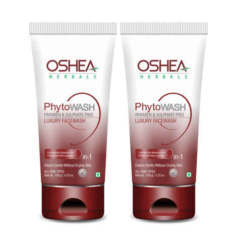 Buy OSHEA HERBALS Phytowash Luxury Facewash (Pack of 2 ) - Purplle
