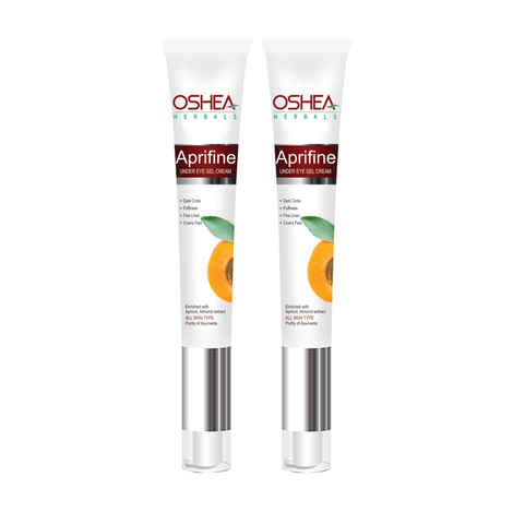 Buy OSHEA HERBALS Aprifine Apricot Cream for Under Eye Dark Circle (Pack of 2 ) - Purplle