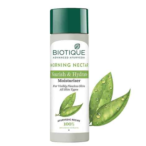 Buy Biotique Morning Nectar Nourish & Hydrate Moisturizer 190 ml - Purplle