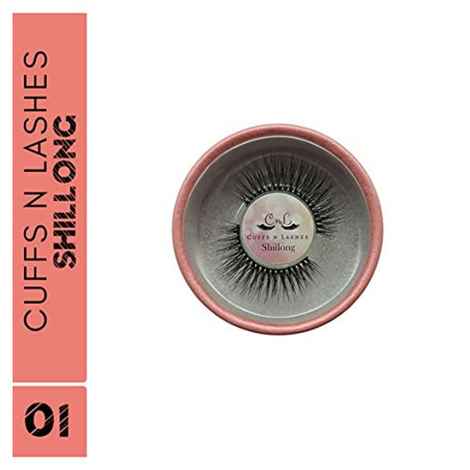 Buy Cuffs N Lashes 5D EYELASHES 01- SHILONG - 1 Pair - Purplle