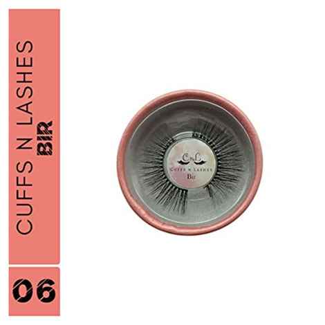 Buy Cuffs N Lashes 5D EYELASHES 06- BIR - 1 Pair - Purplle