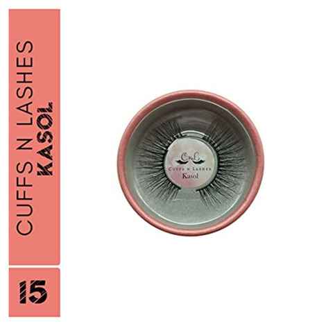 Buy Cuffs N Lashes 5D EYELASHES 15- KASOL - 1 Pair - Purplle