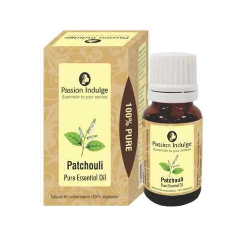 Buy Passion Indulge PATCHOLI Essential oil For Tones sagging skin/ prevents formation of scars 10 ml - Purplle