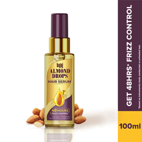 Buy Bajaj Almond Drops Almond Drops Hair Serum with Oil 100 ml - Purplle