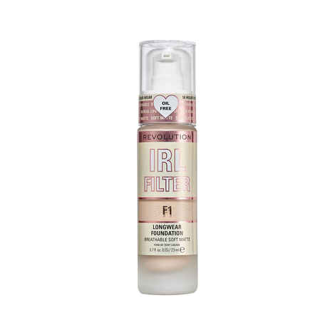 Buy Makeup Revolution IRL Filter Longwear Foundation F1 23 ml - Purplle