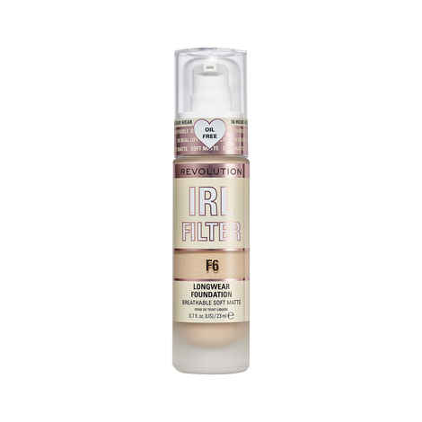 Buy Makeup Revolution IRL Filter Longwear Foundation F6 23 ml - Purplle