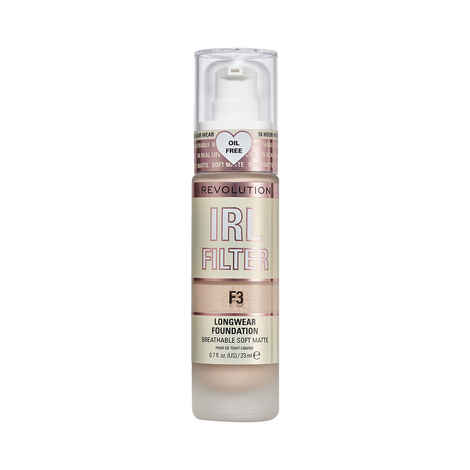 Makeup Revolution IRL Filter Longwear Foundation F3 23 ml