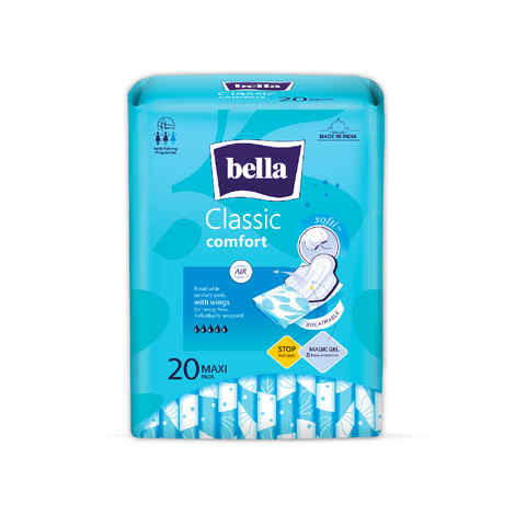 Buy BELLA CLASSIC COMFORT MAXI SOFTI 20 PCS - Purplle