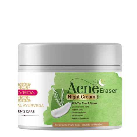 Buy Inveda Acne Eraser Night Cream for Teenagers, 100 ml - Purplle