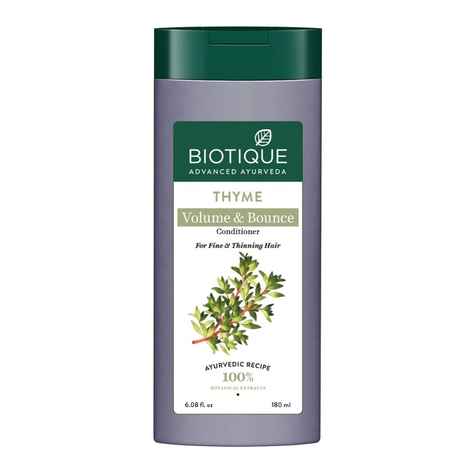 Buy Biotique Thyme Volume & Bounce Conditioner(180 ml) - Purplle