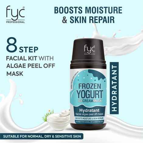 Buy FYC Professional Frozen Yogurt Ice Cream Mask for Skin Repair Facial Kit (75 gm + 85 ml) - 160 gm - Purplle