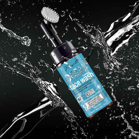 Buy Ronzille Skin Brightening Ocean Foaming Face wash with Built-In Face Brush 150 ml - Purplle