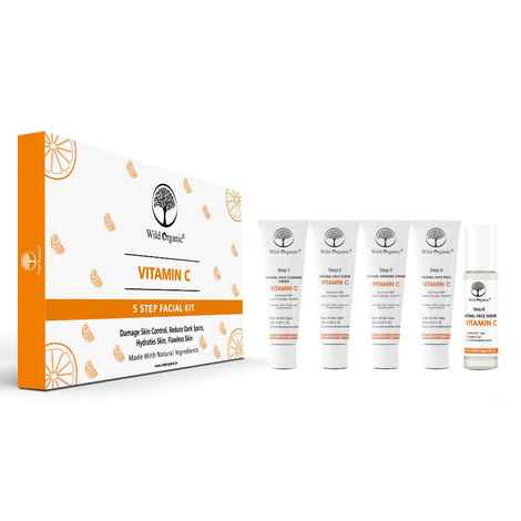 Buy WILD ORGANIC Vitamin C Facial Kit - Purplle