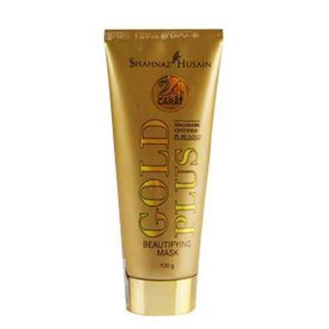 Buy Shahnaz Husain Gold Plus Beautifying Mask, 100 Gm - Purplle