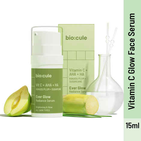 Buy Biocule Ever Glow Radiance Vitamin C Face Serum For Glowing Skin - 15Ml - Purplle