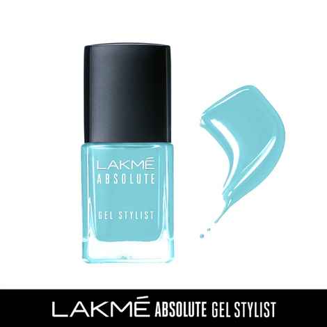 Buy Lakme Absolute Gel Stylist Nail Color, 95 Snow Cone, 12 ml - Purplle