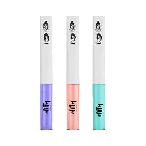 Buy Elitty Eye Gotta Feeling - Pastel Pop Combo (Lilac Dreams - Purple, Fading Love - Pink, High Maintenance - Cyan Green) Infused with Witch Hazel, Vegan & Cruelty Free 1 Pc - Purplle