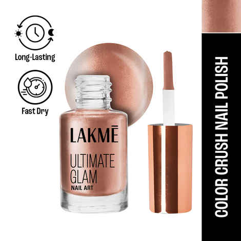 Buy Lakme Color Crush Nail Art - Cocoa Nude M2 (6 ml) - Purplle