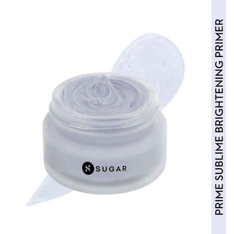 Buy SUGAR Cosmetics Prime Sublime Brightening Face Primer | Mattifying, Long-Lasting, Pore Minimizing, Makeup-Skincare Hybrid | 100% Vegan & Cruelty-Free - 15 gm - Purplle
