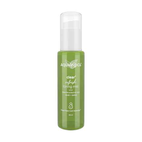 Buy Aqualogica Clear+ Refresh Toning Mist with Green Tea & Salicylic Acid 100ml - Purplle