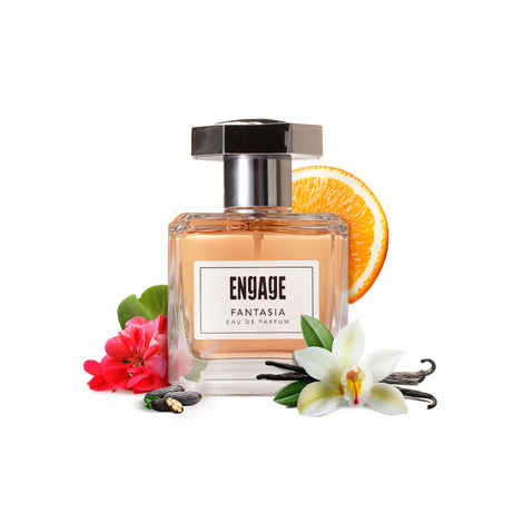 Buy Engage Fantasia Perfume for Women, Long Lasting Perfume, Floral & Spicy Fragrance Scent, Gifts for Women, Free Tester with pack, 100 ml - Purplle
