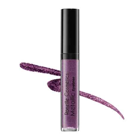 Buy Ronzille shimmer Metallic Glitter Eyeliner Mouve - Purplle