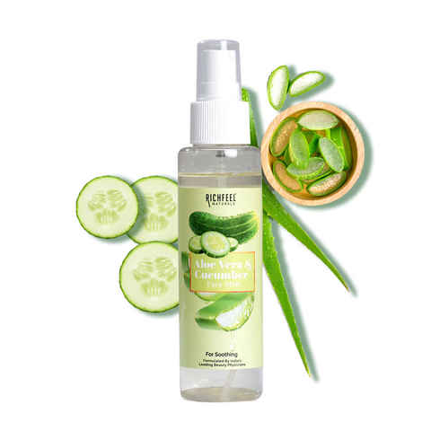 Buy Richfeel Aloe & Cucumber Face Mist 100 ML - Purplle
