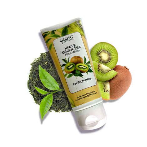 Buy Richfeel Kiwi & Green Tea Face Wash (100 gm) - Purplle