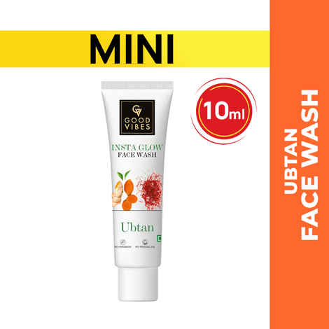 Good Vibes Ubtan Insta Glow Face Wash (10 ml)