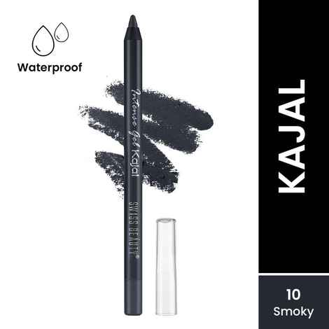 Buy Swiss Beauty Intense Gel Kajal Eyeliner - Turquoise 1.2 gm - Purplle