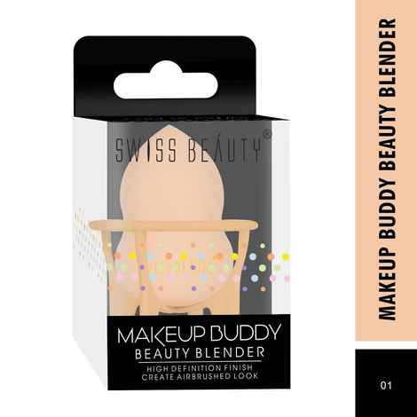 Buy Swiss Beauty Makeup Buddy Beauty Blender 01 Peach - Purplle