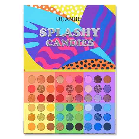 Buy UCANBE SPLASHY CANDIES eyeshadow palette (48 gm) - Purplle