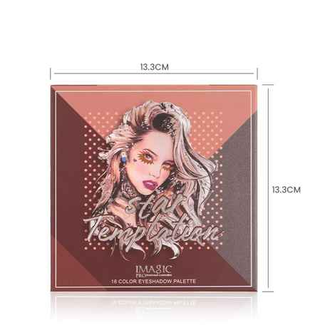 Buy IMAGIC PROfessional STAR TEMPTATION 16 COLOR EYESHADOW PALETTE - 1 Pc - Purplle