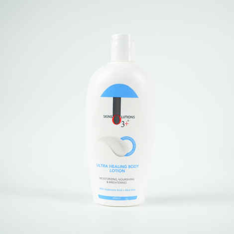 Buy O3+ Ultra Healing Brightening Body Lotion Moisturiser With Hyaluronic Acid & Aloe Vera (400 ml) - Purplle