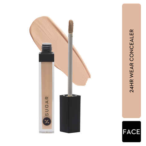 Buy SUGAR Cosmetics Magic Wand Full Coverage Concealer | Matte | Waterproof |For All Skin Types | Lasts Upto 8 Hrs | 8.4 gm - 15 Cappuccino(Light Full Coverage Concealer With Cool Undertone) - Purplle