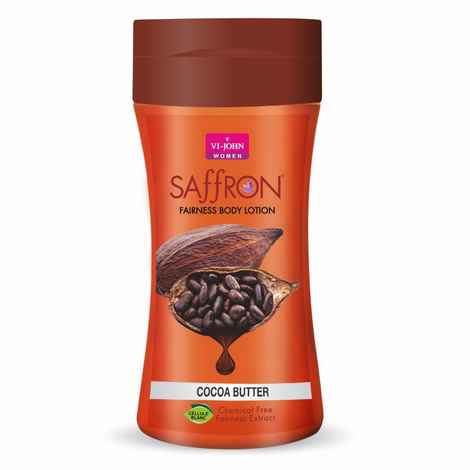 Buy VI-JOHN Women Cocoa Butter Skin -Ageing Non greasy Chemical Free Fairness Extract Saffron Fairness Body Lotion Enriched with Vitamin E, moisturizes skin upto 48 hour (pack of 1,250 ml ) - Purplle