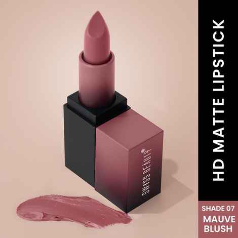 Buy Swiss Beauty HD Matte Lipstick Mauve Blush 07 (3.5 gm) - Purplle