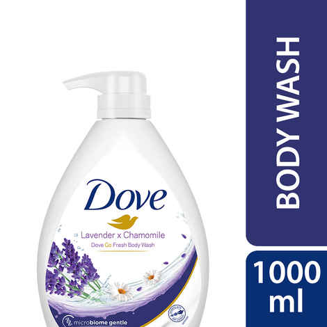 Dove Lavender & Chamomile Go Fresh Body Wash with Relaxing Floral Scent - 1 L