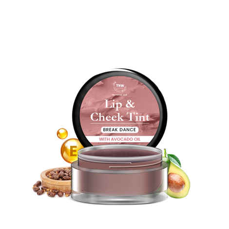 Buy TNW The Natural Wash Break Dance Lip & Cheek Tint | With Avocado Oil & Castor Oil | For lips, cheeks, & eyelids | For a natural makeup look - Purplle