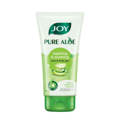Buy Joy Pure Aloe Repairing & Soothing Aloe Vera Gel for Face & Body (150 ml) - Purplle