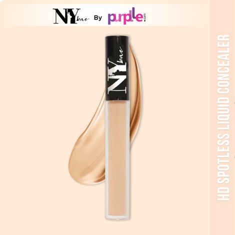 Buy NY Bae HD Spotless Liquid Concealer - Peanut Butter Pretzel 9 (3 ml) | Fair Skin | Red Undertone |  Enriched with Oils | Long Lasting - Purplle