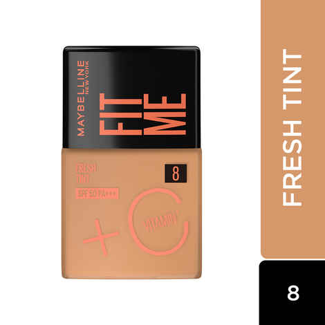 Buy Maybelline New York Fit Me Fresh Tint With SPF 50 & Vitamin C, Shade o8 | Natural Coverage Skin Tint For Daily Use 30 ml - Purplle