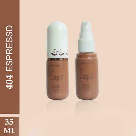Buy Cuffs N Lashes Cover Capsule Hydrating Foundation, Espressd 404 - 35 ml - Purplle