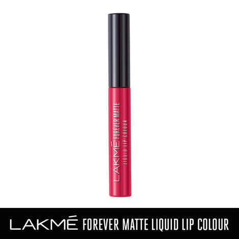 Buy Lakme Forever Matte Liquid Lip 31 Cherry Love 5.6 ml - Purplle