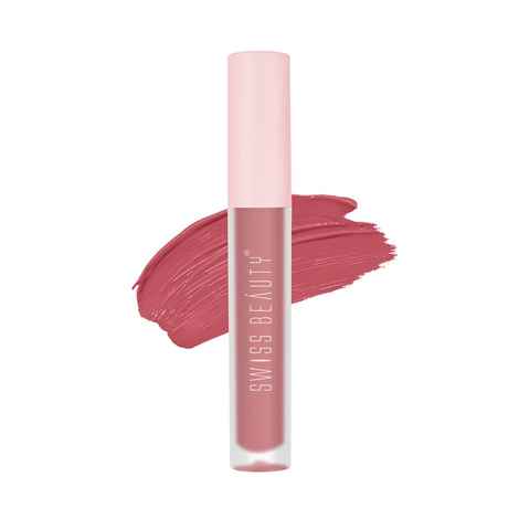 Buy Swiss Beauty Super Matte Liquid Lipstick 3.5 ml 13 - Purplle