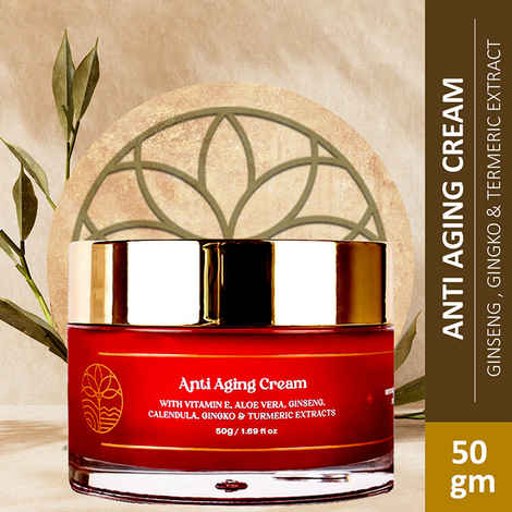 Buy Omeo Anti Aging Cream With Vitamin E,ALoe Vera,Ginseng, Calendla,Gingko & Turmeric Extract For Women 50 gm - Purplle